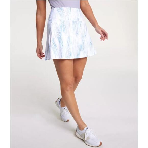 NWT Calia Women's Bleached Stripe Multi Prints 16" Eagle Golf Skort Size XS - Picture 1 of 6